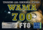 F4MAG-WAMA-700 FT8DMC